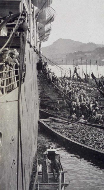 Coaling the S.S Picture