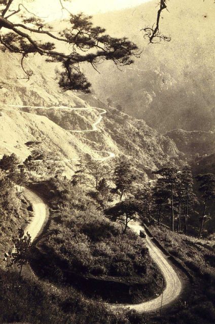 The road through the Luzon highlands. Picture