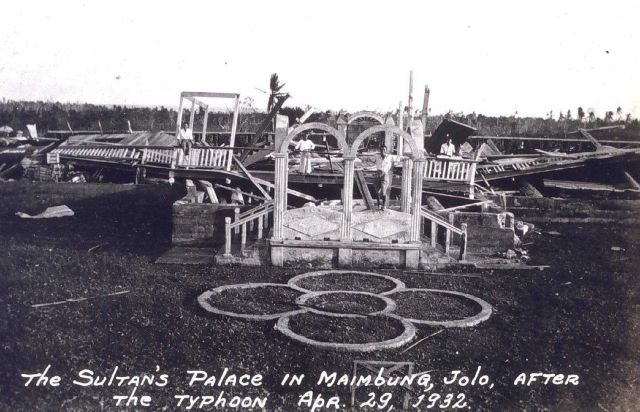 The sultan's palace at Maimbung, Jolo Picture