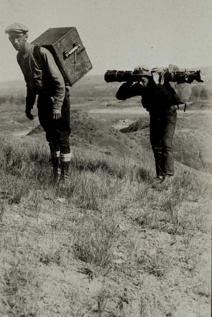 Herman Odessey (l) and Walter J Picture