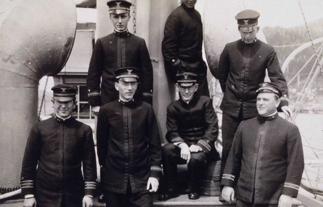 Officers on the MCARTHUR May 1 to June 30, 1915 Picture