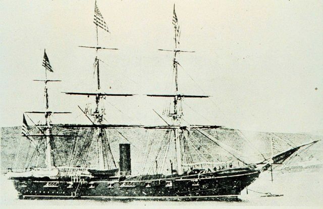 USS TUSCARORA - commanded by George Belknap Picture
