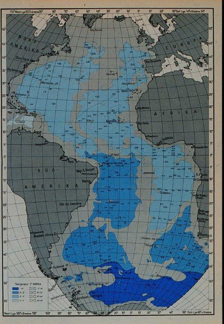 Temperature contours showing continuity of Mid-Atlantic Ridge Picture