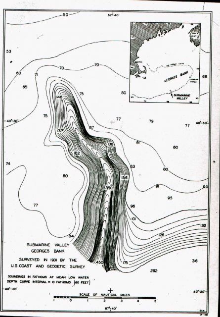 Submarine valley discovered in Georges Bank area Picture
