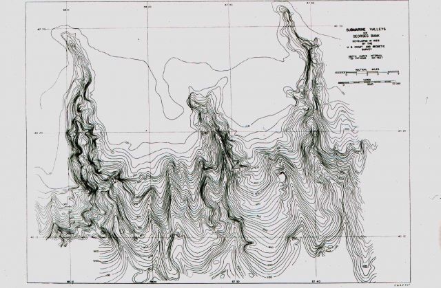 Submarine valleys of Georges Bank Picture