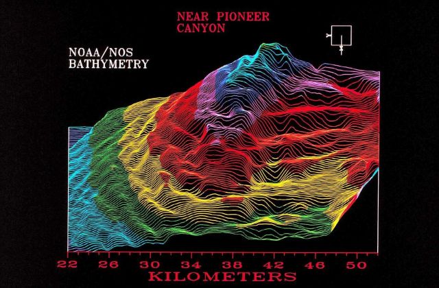 3-D image from NOAA Exclusive Economic Zone Mapping Project Picture