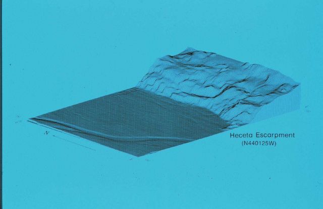 3-D image from NOAA Exclusive Economic Zone Mapping Project Picture