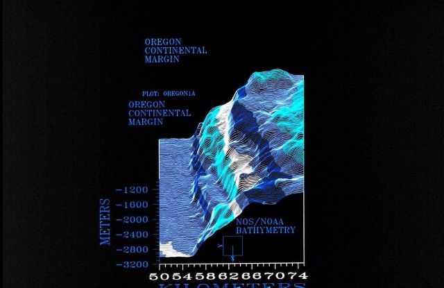 3-D image from NOAA Exclusive Economic Zone Mapping Project Picture
