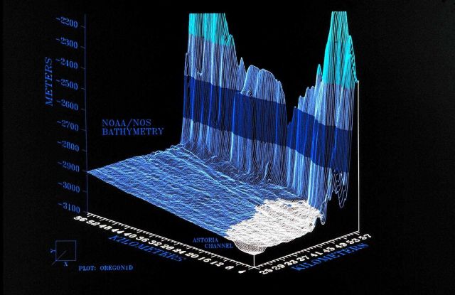 3-D image from NOAA Exclusive Economic Zone Mapping Project Picture