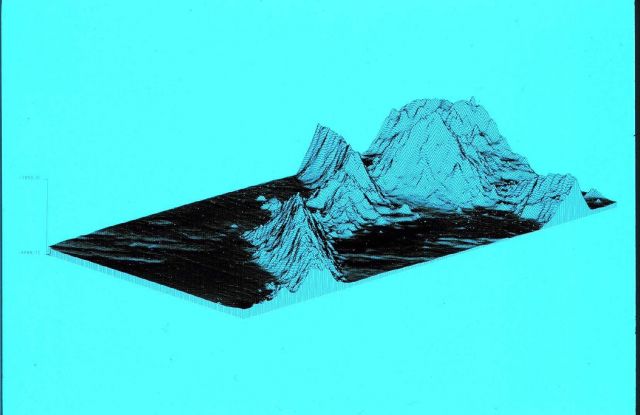 3-D image from NOAA Exclusive Economic Zone Mapping Project Picture