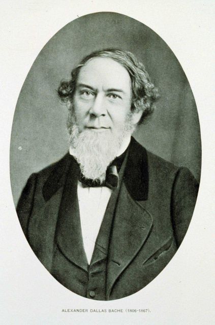 Alexander Dallas Bache - second Superintendent of the Coast Survey. Picture