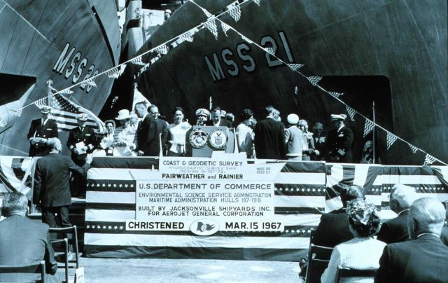 NOAA Ships FAIRWEATHER and RAINIER Picture