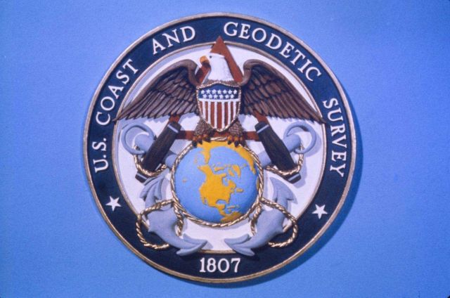 Colored version of Coast and Geodetic Survey emblem Picture