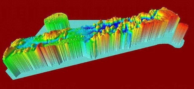Unidentified area of rugged bottom Picture
