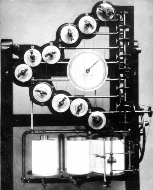 British Association Tide Predicting Machine. Picture