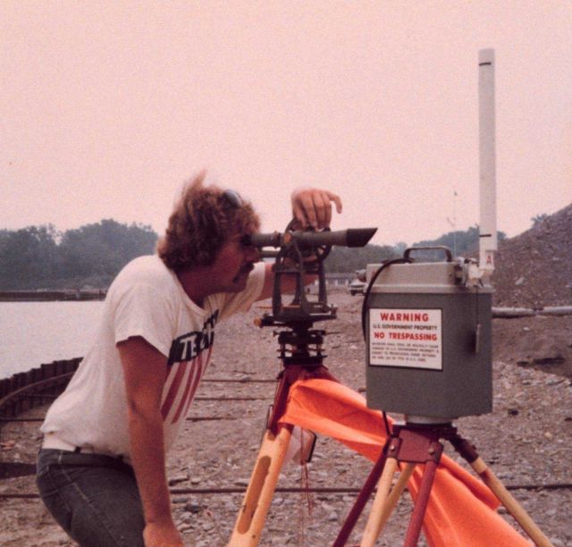 Conducting range azimuth operations with the S/V LAIDLY Picture