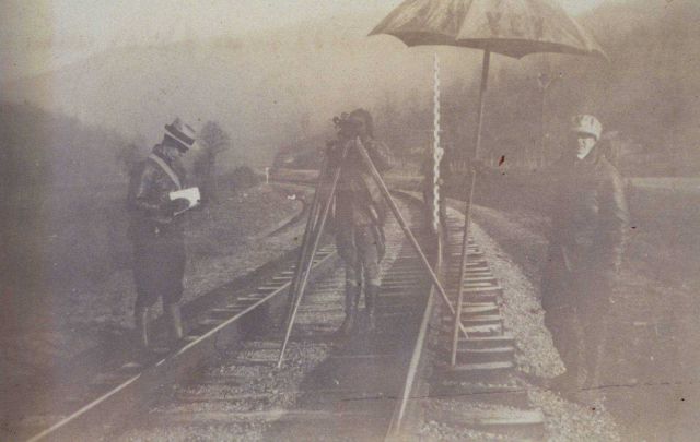 Observing along the Norton Branch of the Southern Railroad Picture