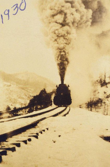 Observing along the Norton Branch of the Southern Railroad Picture