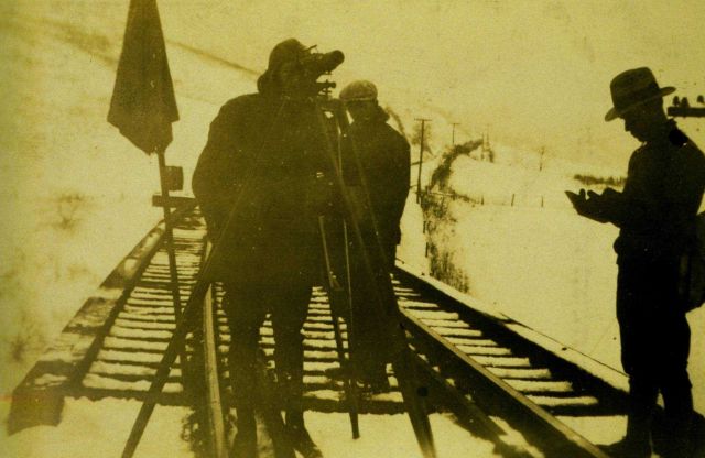 Observing along the Norton Branch of the Southern Railroad Picture