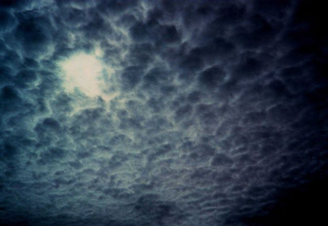 Altocumulus clouds Picture
