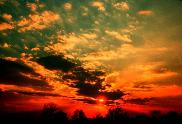 Altocumulus clouds Picture