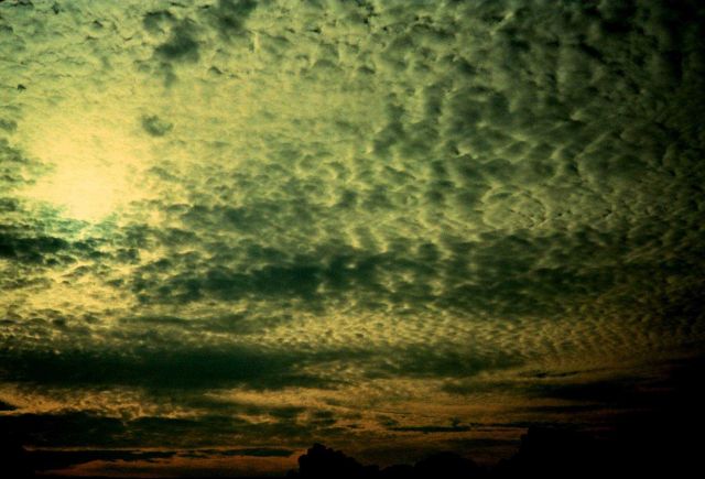 Altocumulus clouds Picture