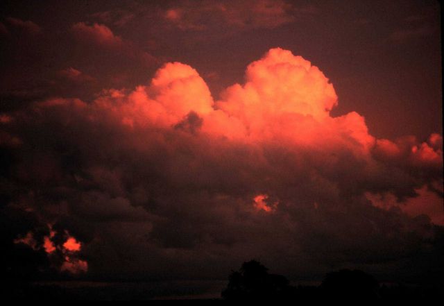 Large towering cumulus clouds Picture