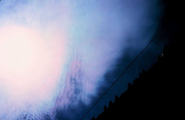 Irisation or iridescence in super-cooled cloud droplets in cirrocumulus Picture