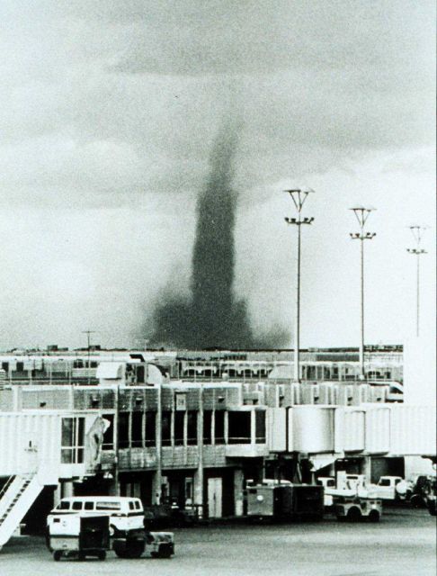 A huge tornado near Stapleton International Airport Picture