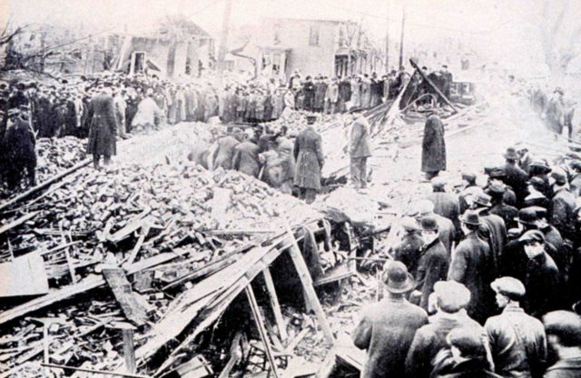 Tornado destruction in Omaha Picture