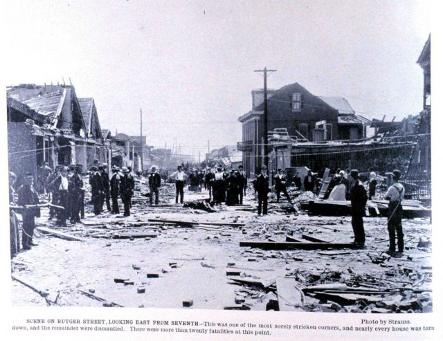 Scene on Rutger Street, Looking East from Seventh Picture
