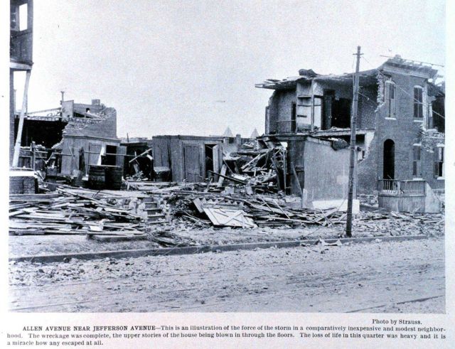 Allen Avenue near Jefferson Avenue Picture