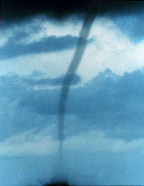 A waterspout in the Gulf of Mexico photographed from the NOAA Ship RUDE Picture