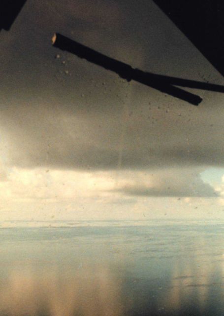 Waterspout off Key West filmed during a National Geographic Television Special Picture