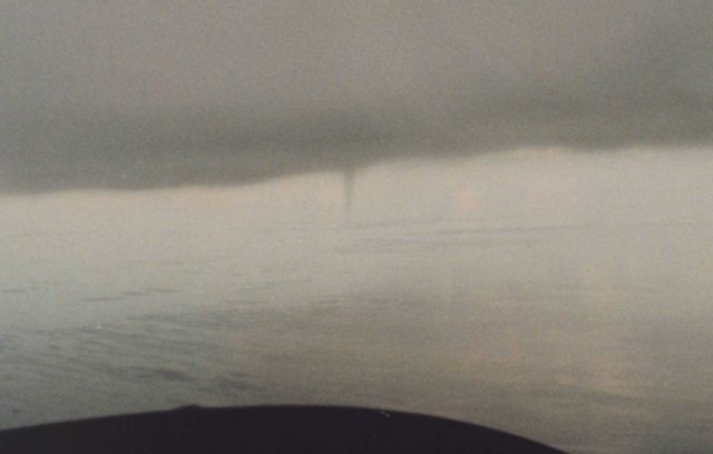 Waterspout off Key West filmed during a National Geographic Television Special Picture