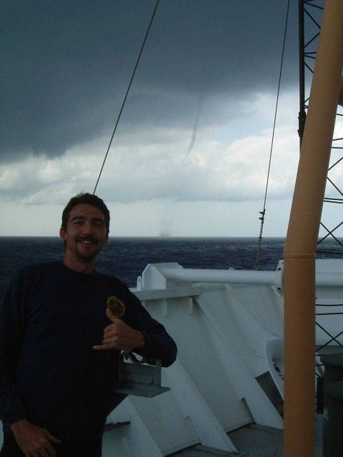 Waterspout observed from NOAA Ship RONALD H Picture