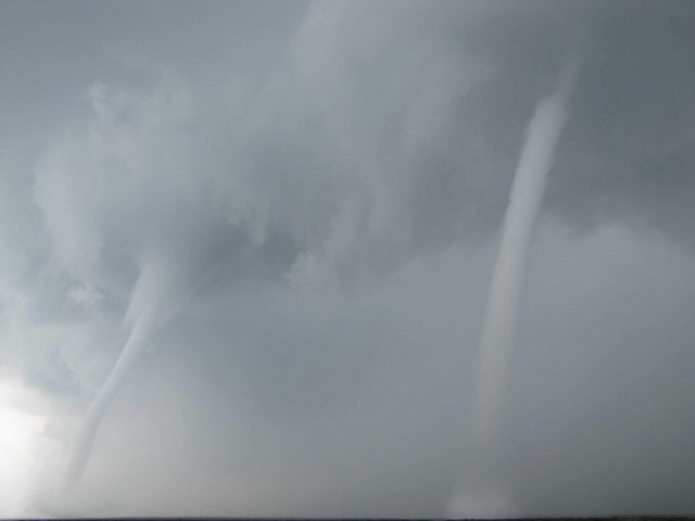 A spectacular series of images of waterspouts off the Port of Grand Isle. Picture