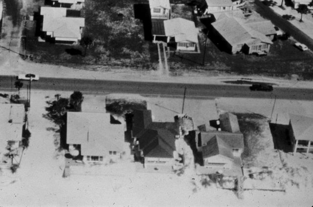 Homes on the waterfront on the Florida Panhandle before Hurricane Eloise Picture