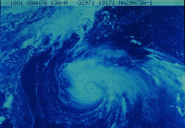 Hurricane Belle southeast of Charleston, South Carolina Picture