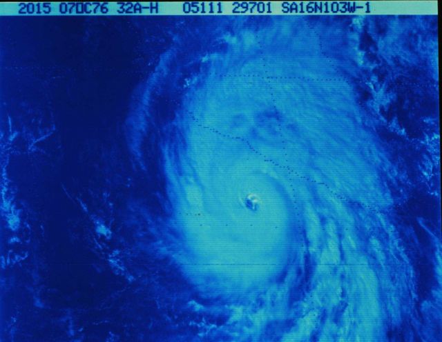 Hurricane Madeline in Pacific Ocean Picture