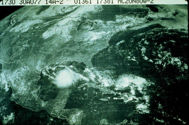 Hurricane Anita in central Gulf of Mexico Picture