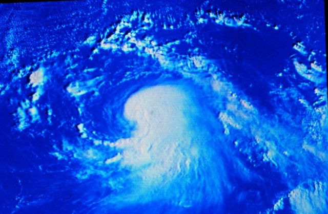 Hurricane Anita southwest of Southwest Pass of Mississippi River Picture