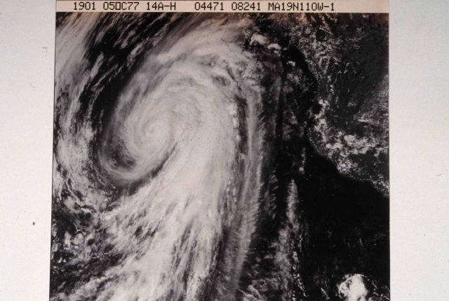 Hurricane Heather in Pacific Ocean Picture