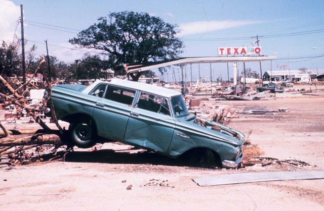 The aftermath of Hurricane Camille Picture