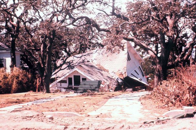 The aftermath of Hurricane Camille Picture