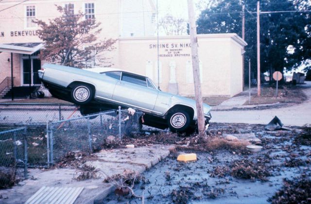 The aftermath of Hurricane Camille Picture