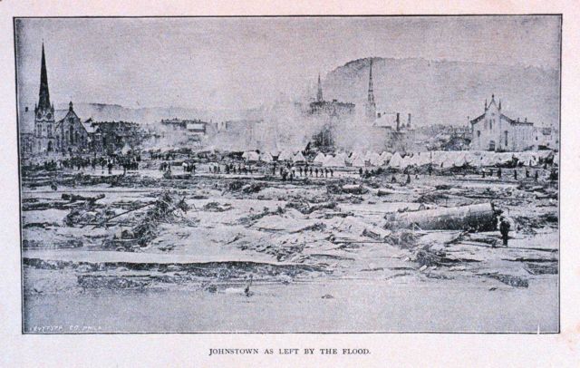 The aftermath of the Johnstown Flood Picture