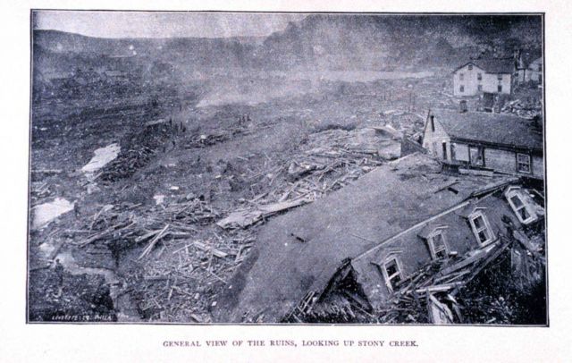The aftermath of the Johnstown Flood Picture