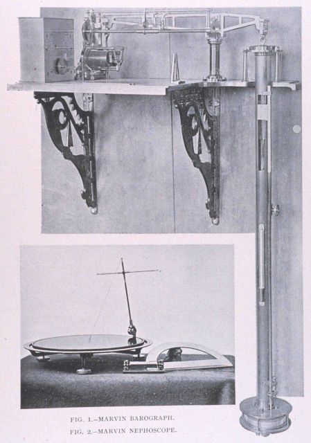 Large image is Marvin barograph Picture