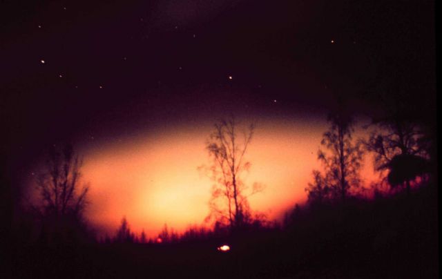 Aurora borealis in vicinity of Anchorage Picture